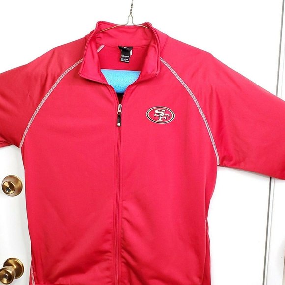 NFL San Francisco 49rs Zipper Jacket team Apparel Mens size Large - Picture 3 of 8
